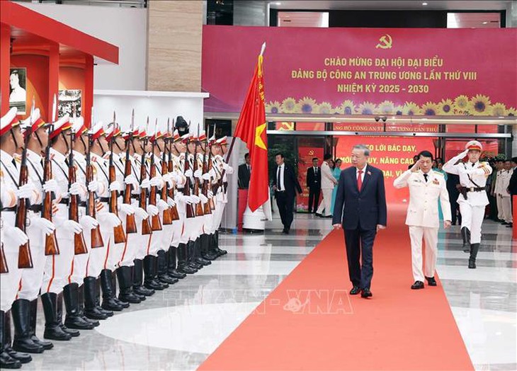 Khai mạc Đại hội đại biểu Đảng bộ Công an Trung ương lần thứ VIII- Ảnh 3. Khai mạc Đại hội đại biểu Đảng bộ Công an Trung ương lần thứ VIII- Ảnh 3.