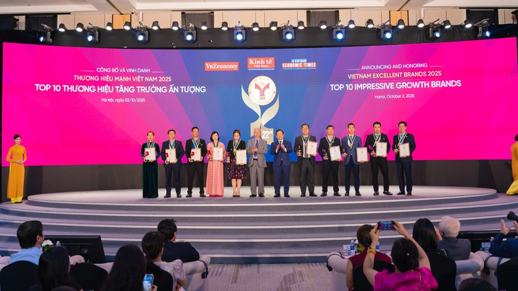 Bền bỉ với sứ mệnh vì sức khỏe người Việt, Long Châu lọt 'Top 10 Thương hiệu Tăng trưởng ấn tượng'- Ảnh 3.