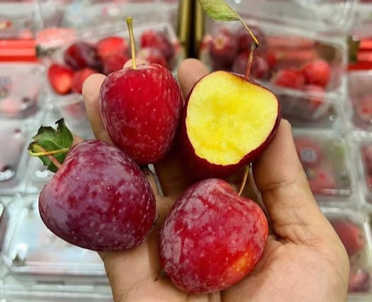 Vì sao táo cherry gây 'sốt' chợ Việt?- Ảnh 1.