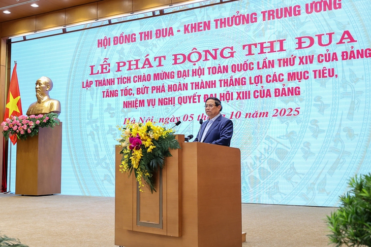 Thủ tướng phát động thi đua lập thành tích chào mừng Đại hội XIV của Đảng- Ảnh 2.