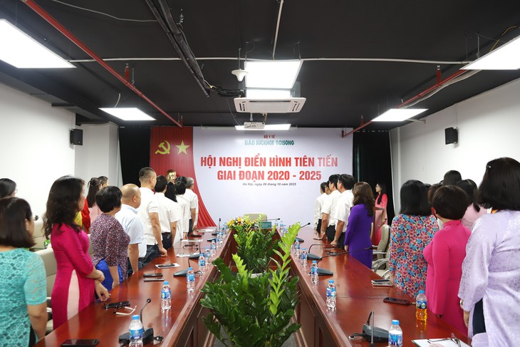 Báo Sức khỏe và Đời sống tổ chức thành công Hội nghị điển hình tiên tiến giai đoạn 2020–2025- Ảnh 1.