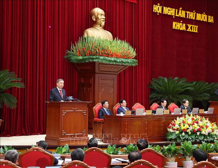 Khai mạc Hội nghị lần thứ mười ba, Ban Chấp hành Trung ương Đảng khoá XIII- Ảnh 1.