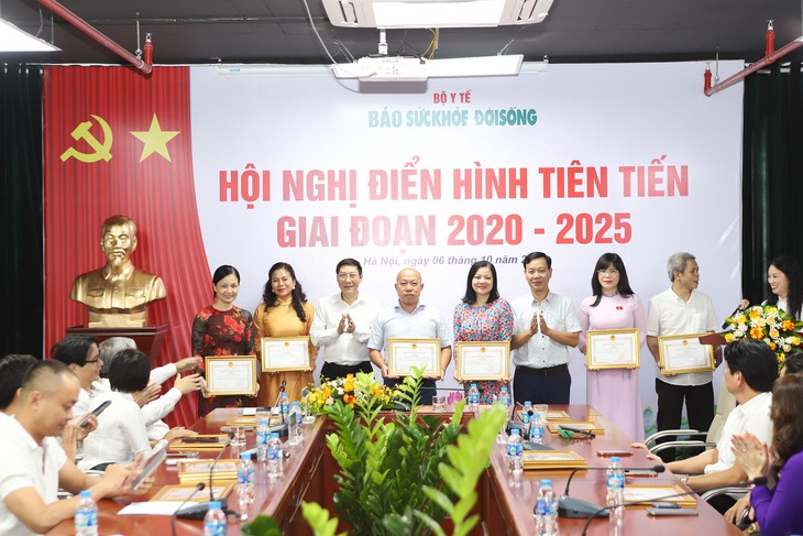 Báo Sức khỏe và Đời sống tổ chức thành công Hội nghị điển hình tiên tiến giai đoạn 2020–2025- Ảnh 5.