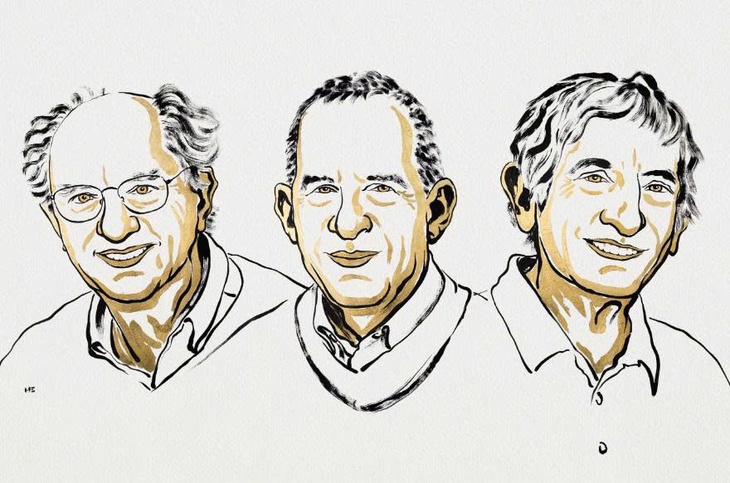 Nobel Vật lý 2025 vinh danh ba nhà khoa học nghiên cứu về lượng tử- Ảnh 1. Nobel Vật lý 2025 vinh danh ba nhà khoa học nghiên cứu về lượng tử- Ảnh 1.