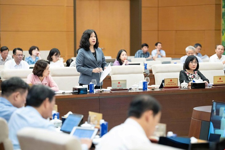 Bộ trưởng Đào Hồng Lan trình UBTVQH 4 chính sách mới của dự án Luật Dân số- Ảnh 2.