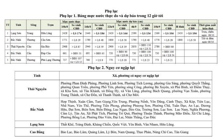Lại thêm một con sông có mực nước cao vượt mức lịch sử- Ảnh 3.