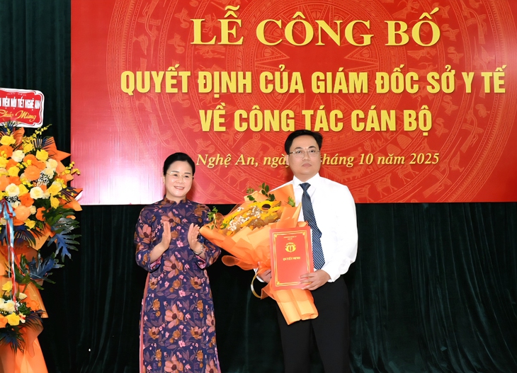 Bệnh viện Phổi Nghệ An có tân Giám đốc- Ảnh 1.