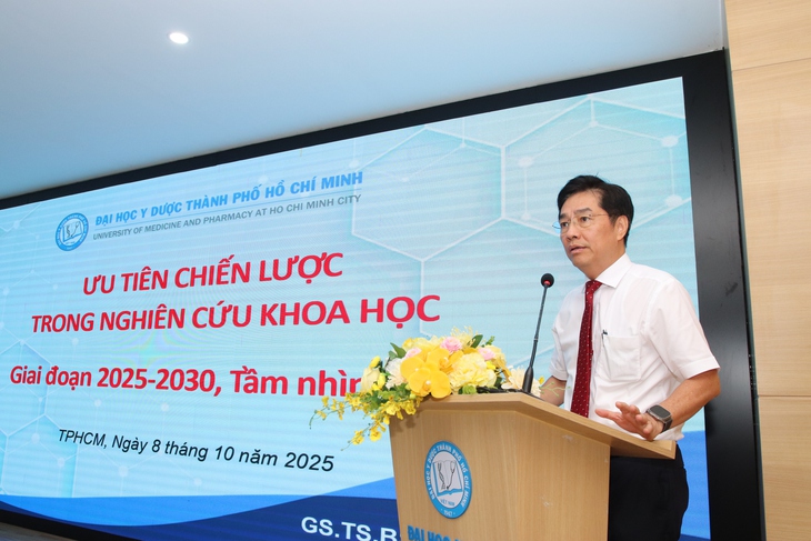 Đại học Y Dược TPHCM đầu tư 80 tỷ đồng cho hoạt động khoa học công nghệ- Ảnh 1. Đại học Y Dược TPHCM đầu tư 80 tỷ đồng cho hoạt động khoa học công nghệ- Ảnh 1.