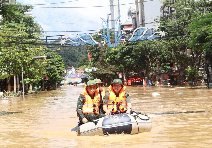 Phó Thủ tướng Trần Hồng Hà thị sát, kiểm tra việc khắc phục hậu quả mưa lũ tại Cao Bằng- Ảnh 1.