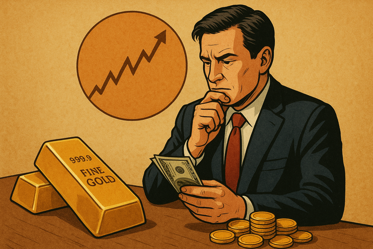 Phe đầu cơ hướng giá vàng đến mục tiêu 5.000 USD- Ảnh 1.
