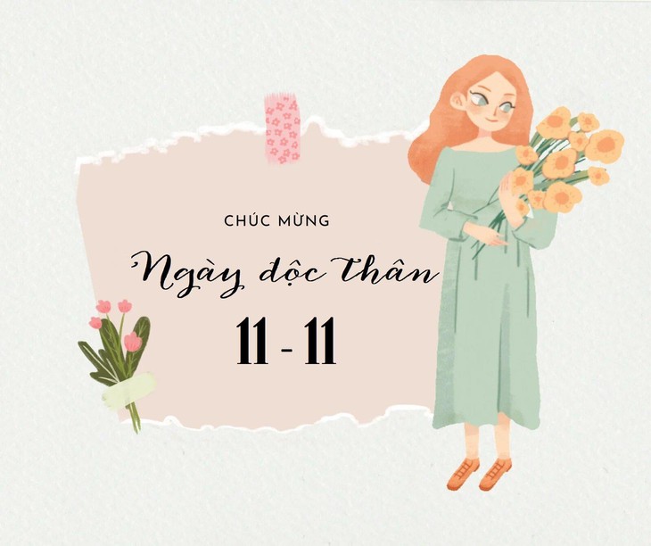 Những lời chúc ngày lễ độc thân 11/11 hay và ý nghĩa nhất 2025- Ảnh 1.