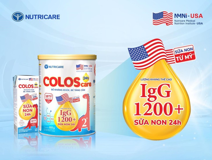 Kháng thể IgG trong Sữa non 24h – 'Lá chắn vàng' bảo vệ đề kháng của trẻ- Ảnh 1.