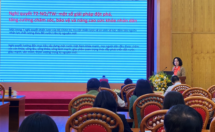 Đảng, Quốc hội và Chính phủ luôn coi sức khỏe là vốn quý nhất của mỗi người dân và của toàn xã hội- Ảnh 2.