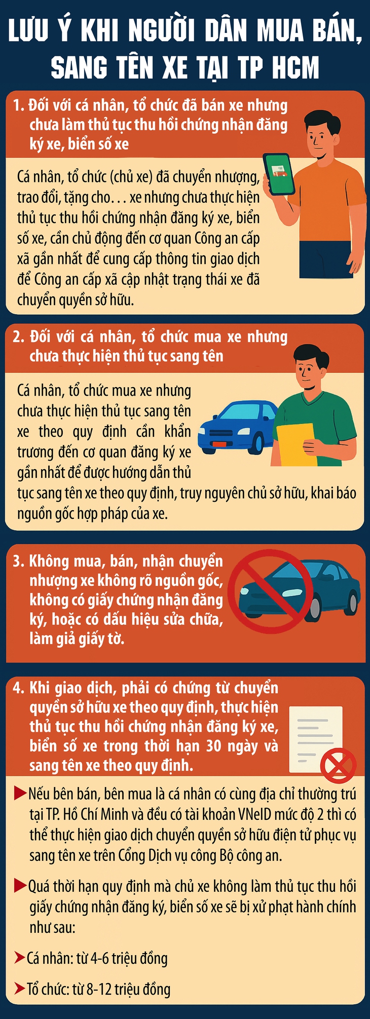 Lưu ý quan trọng khi người dân mua bán, sang tên xe- Ảnh 1. Lưu ý quan trọng khi người dân mua bán, sang tên xe- Ảnh 1.