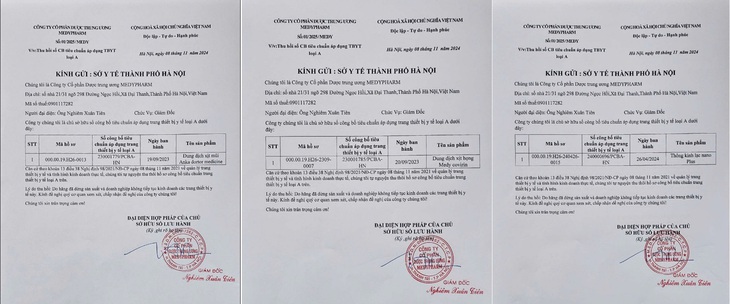 Dược Medypharm tự thu hồi 3 số công bố sản phẩm- Ảnh 2.