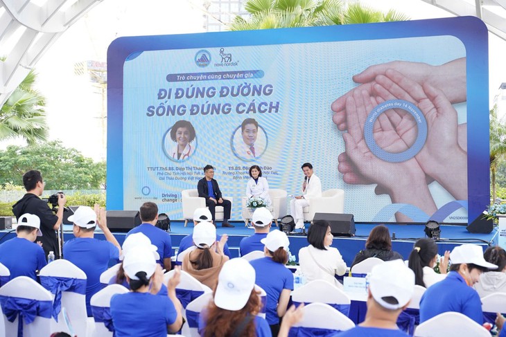 Thúc đẩy thay đổi - Novo Nordisk Việt Nam cùng các đối tác nâng cao nhận thức về đái tháo đường nhân ngày Đái tháo đường Thế giới- Ảnh 3. Thúc đẩy thay đổi - Novo Nordisk Việt Nam cùng các đối tác nâng cao nhận thức về đái tháo đường nhân ngày Đái tháo đường Thế giới- Ảnh 3.