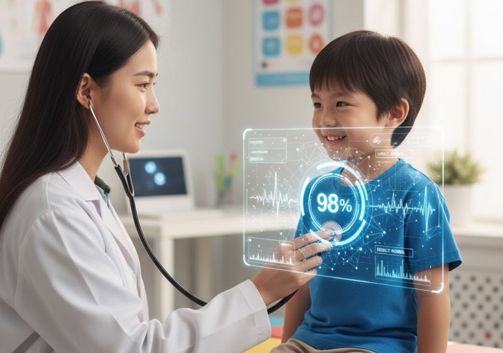 AI và siêu âm phổi đang đổi mới khám bệnh hô hấp ở trẻ- Ảnh 1.