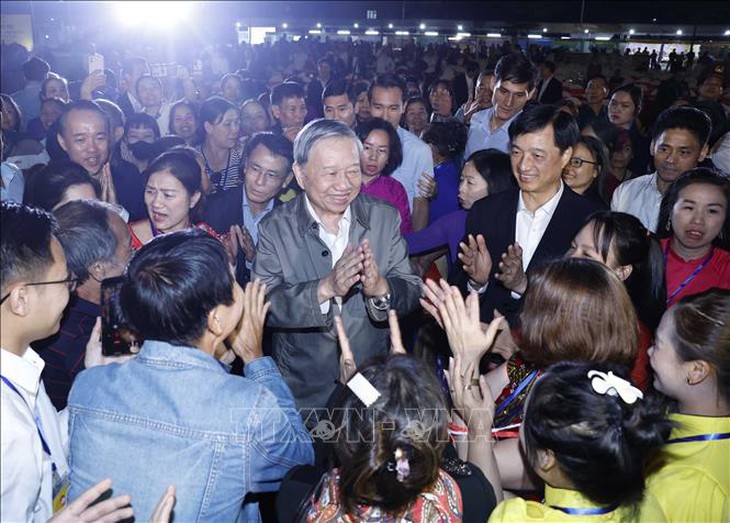 Tổng Bí thư Tô Lâm: Lan tỏa tinh thần '5 dám' và '3 cùng' là góp một viên gạch bền chắc vào ngôi nhà đại đoàn kết Việt Nam- Ảnh 1.