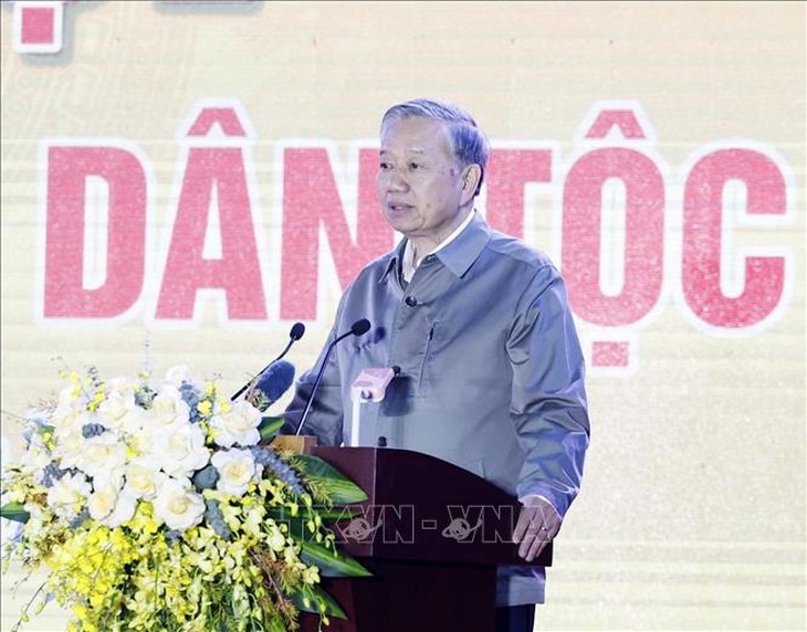 Tổng Bí thư Tô Lâm: Lan tỏa tinh thần '5 dám' và '3 cùng' là góp một viên gạch bền chắc vào ngôi nhà đại đoàn kết Việt Nam- Ảnh 2.