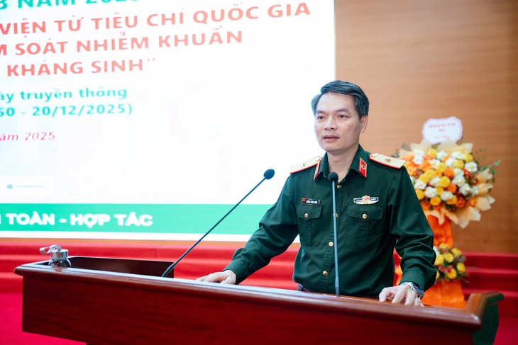 Chuyên gia quân y và y tế hội tụ bàn giải pháp ứng dụng công nghệ để kiểm soát nhiễm khuẩn bệnh viện- Ảnh 1. Chuyên gia quân y và y tế hội tụ bàn giải pháp ứng dụng công nghệ để kiểm soát nhiễm khuẩn bệnh viện- Ảnh 1.