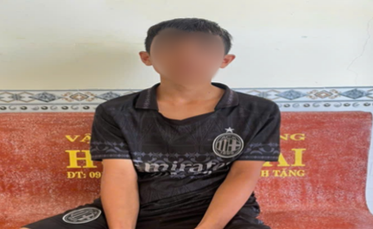 Thiếu niên 14 tuổi dùng hung khí dọa đánh bố dượng- Ảnh 1.