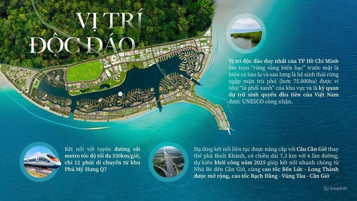 10 giá trị khiến nhà đầu tư 'xuống tiền ngay' tại Vinhomes Green Paradise Cần Giờ- Ảnh 1. 10 giá trị khiến nhà đầu tư 'xuống tiền ngay' tại Vinhomes Green Paradise Cần Giờ- Ảnh 1.