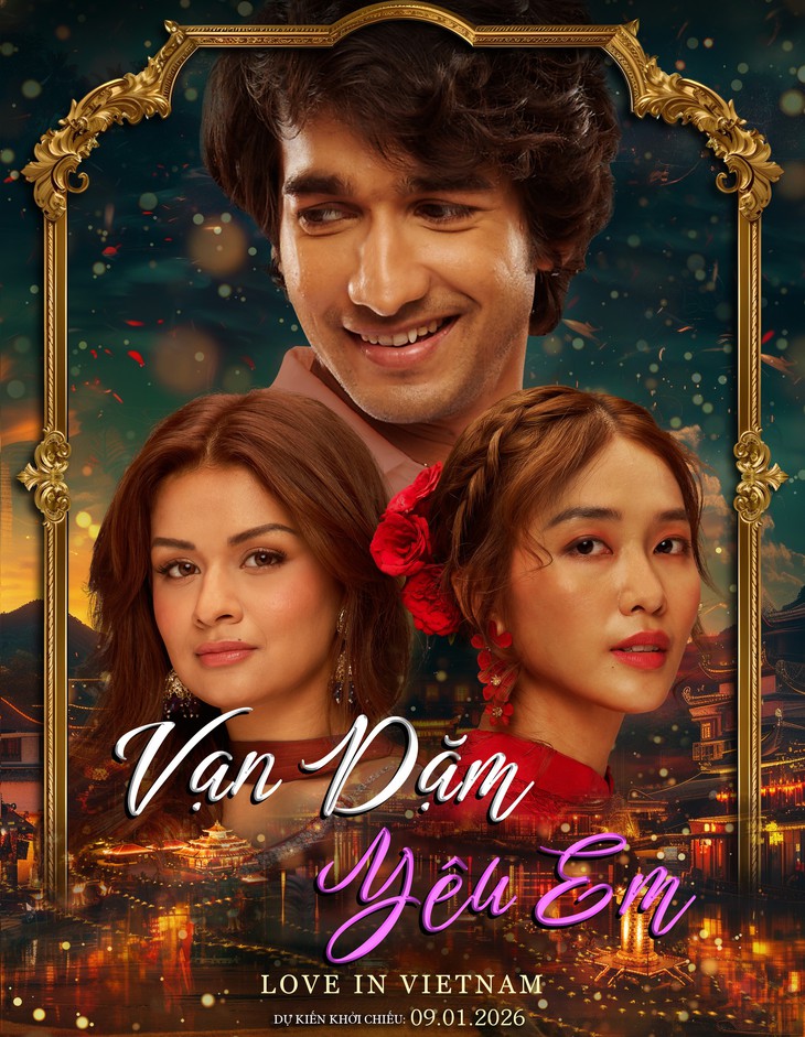 Khả Ngân và chuyện tình xuyên biên giới với nam tài tử Ấn Độ trong 'Vạn dặm yêu em'- Ảnh 1. Khả Ngân và chuyện tình xuyên biên giới với nam tài tử Ấn Độ trong 'Vạn dặm yêu em'- Ảnh 1.