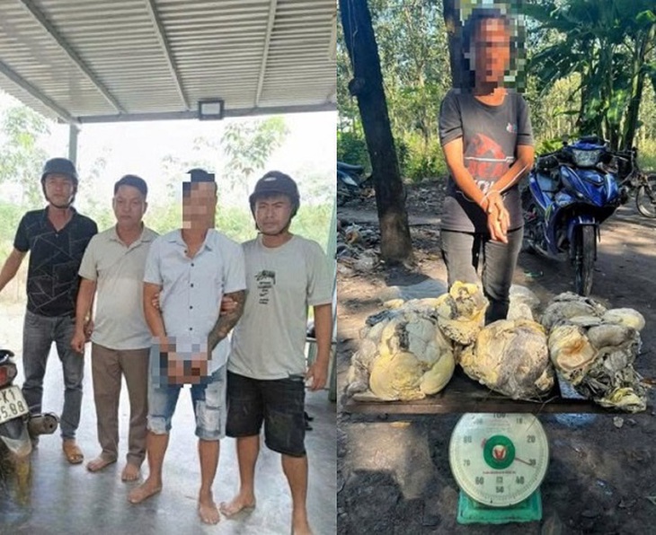 Công an Đồng Nai liên tiếp tóm gọn đối tượng trong 2 vụ trộm mủ cao su chỉ chưa đầy một tuần- Ảnh 1. Công an Đồng Nai liên tiếp tóm gọn đối tượng trong 2 vụ trộm mủ cao su chỉ chưa đầy một tuần- Ảnh 1.