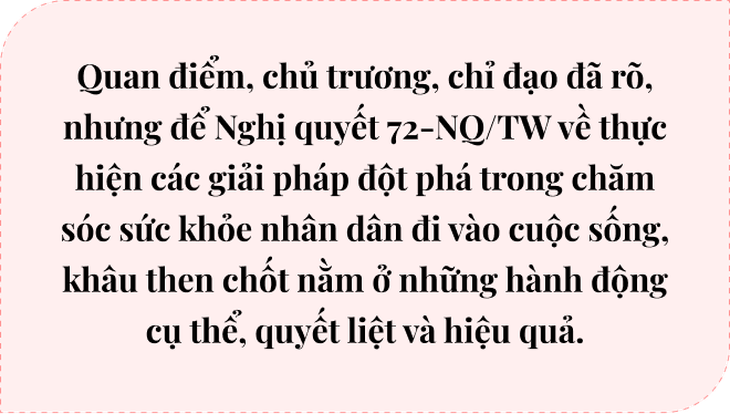 Chính phủ hành động, hệ thống y tế sẵn sàng để người dân được miễn viện phí cơ bản - Ảnh 1.