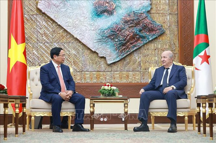 Truyền thông Algeria tiếp tục đưa tin đậm nét về hoạt động của Thủ tướng Phạm Minh Chính- Ảnh 3. Truyền thông Algeria tiếp tục đưa tin đậm nét về hoạt động của Thủ tướng Phạm Minh Chính- Ảnh 3.