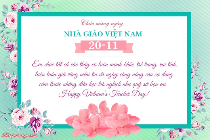 Những mẫu thiệp chúc mừng ngày Nhà giáo Việt Nam 20/11 đẹp nhất 2025- Ảnh 18. Những mẫu thiệp chúc mừng ngày Nhà giáo Việt Nam 20/11 đẹp nhất 2025- Ảnh 18.