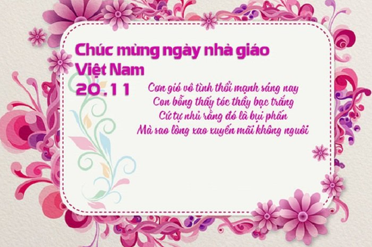 Những mẫu thiệp chúc mừng ngày Nhà giáo Việt Nam 20/11 đẹp nhất 2025- Ảnh 20. Những mẫu thiệp chúc mừng ngày Nhà giáo Việt Nam 20/11 đẹp nhất 2025- Ảnh 20.