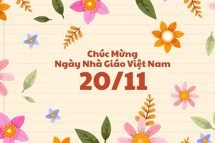 Những mẫu thiệp chúc mừng ngày Nhà giáo Việt Nam 20/11 đẹp nhất 2025- Ảnh 2. Những mẫu thiệp chúc mừng ngày Nhà giáo Việt Nam 20/11 đẹp nhất 2025- Ảnh 2.