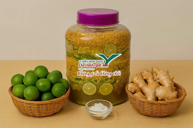 Chanh gừng đường phèn hỗ trợ tăng cường đề kháng tự nhiên trong mùa bệnh hô hấp- Ảnh 2. Chanh gừng đường phèn hỗ trợ tăng cường đề kháng tự nhiên trong mùa bệnh hô hấp- Ảnh 2.