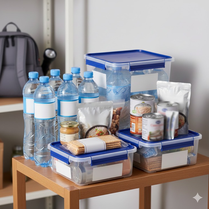 Thực phẩm ưu tiên trong 'kit sinh tồn' mưa lũ, ngập lụt- Ảnh 1. Thực phẩm ưu tiên trong 'kit sinh tồn' mưa lũ, ngập lụt- Ảnh 1.