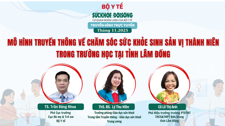 Truyền hình trực tuyến: Mô hình truyền thông về chăm sóc sức khỏe sinh sản vị thành niên trong trường học tại tỉnh Lâm Đồng- Ảnh 1. Truyền hình trực tuyến: Mô hình truyền thông về chăm sóc sức khỏe sinh sản vị thành niên trong trường học tại tỉnh Lâm Đồng- Ảnh 1.