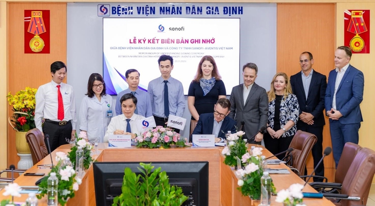 Sanofi và Bệnh viện Nhân dân Gia Định ký kết Biên bản ghi nhớ hợp tác, thúc đẩy chất lượng chăm sóc sức khỏe cho người bệnh- Ảnh 1. Sanofi và Bệnh viện Nhân dân Gia Định ký kết Biên bản ghi nhớ hợp tác, thúc đẩy chất lượng chăm sóc sức khỏe cho người bệnh- Ảnh 1.