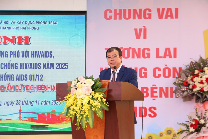Tháng hành động quốc gia phòng, chống HIV/AIDS năm 2025: Hải Phòng mở rộng các mô hình dự phòng và chăm sóc hiệu quả- Ảnh 2.