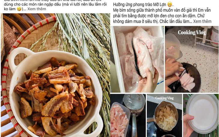 Có nên quay lại dùng mỡ lợn thay dầu thực vật?
