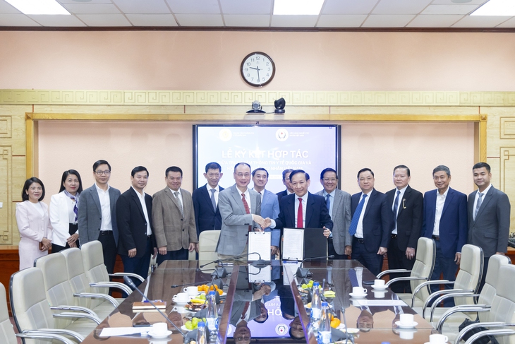Trung tâm Thông tin Y tế Quốc gia và Hội Hành nghề Y tư nhân ký kết hợp tác chiến lược- Ảnh 1. Trung tâm Thông tin Y tế Quốc gia và Hội Hành nghề Y tư nhân ký kết hợp tác chiến lược- Ảnh 1.