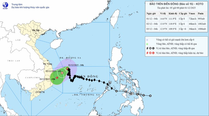 Miền Bắc chuyển mưa rét, bão số 15 đứng im trên Biển Đông- Ảnh 2.