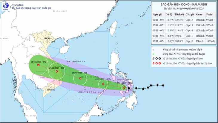 Thủ tướng yêu cầu ứng phó bão Kalmaegi với tinh thần quyết liệt nhất, lường trước kịch bản xấu nhất- Ảnh 1.