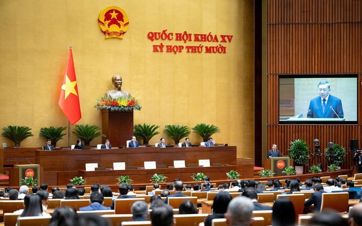 Tổng Bí thư Tô Lâm trao đổi, thông tin về một số điểm mới và định hướng trong Dự thảo Văn kiện trình Đại hội XIV của Đảng