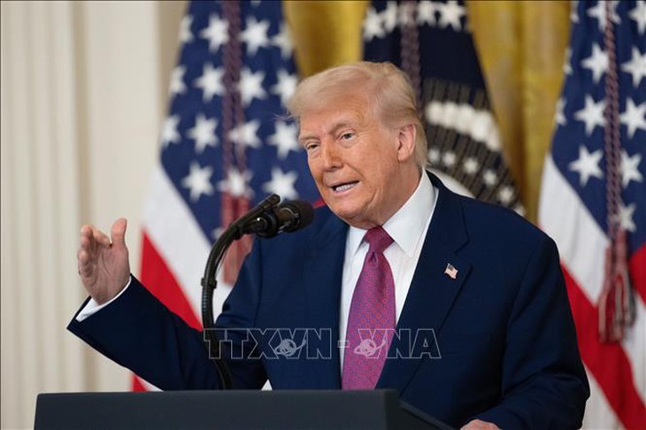 Tuyên bố mới nhất của Tổng thống Trump về thử nghiệm hạt nhân sau khi Mỹ phóng tên lửa ICBM- Ảnh 1. Tuyên bố mới nhất của Tổng thống Trump về thử nghiệm hạt nhân sau khi Mỹ phóng tên lửa ICBM- Ảnh 1.