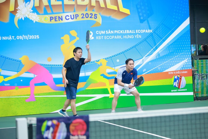 Gần 450 vận động viên tham dự giải Pickleball gây quỹ giúp bệnh nhân ung thư- Ảnh 1. Gần 450 vận động viên tham dự giải Pickleball gây quỹ giúp bệnh nhân ung thư- Ảnh 1.