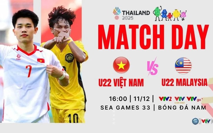 Xem trực tiếp đội tuyển U22 Việt Nam đấu U22 Malaysia ở đâu, kênh nào ngày 11/12?- Ảnh 2.