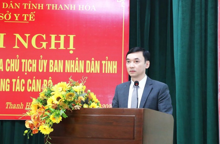 Bổ nhiệm Phó Giám đốc Sở Y tế Thanh Hóa- Ảnh 3. Bổ nhiệm Phó Giám đốc Sở Y tế Thanh Hóa- Ảnh 3.