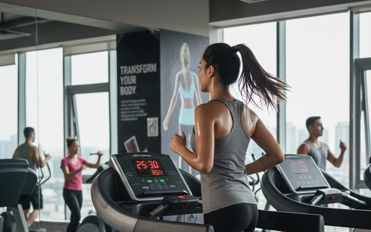 Thời gian tốt nhất cần chạy trên máy chạy bộ để giảm cân