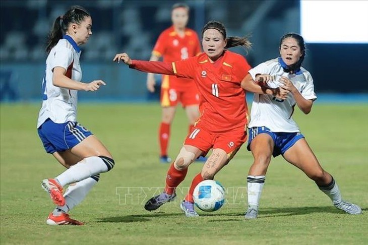SEA Games 33: Bóng đá nữ Việt Nam lỡ hẹn với HCV- Ảnh 1. SEA Games 33: Bóng đá nữ Việt Nam lỡ hẹn với HCV- Ảnh 1.