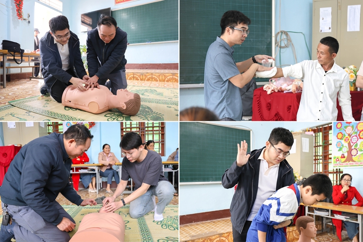 Nâng cao năng lực chăm sóc sức khỏe học đường cho 230 giáo viên, phụ huynh và học sinh tại Nghệ An- Ảnh 5. Nâng cao năng lực chăm sóc sức khỏe học đường cho 230 giáo viên, phụ huynh và học sinh tại Nghệ An- Ảnh 5.